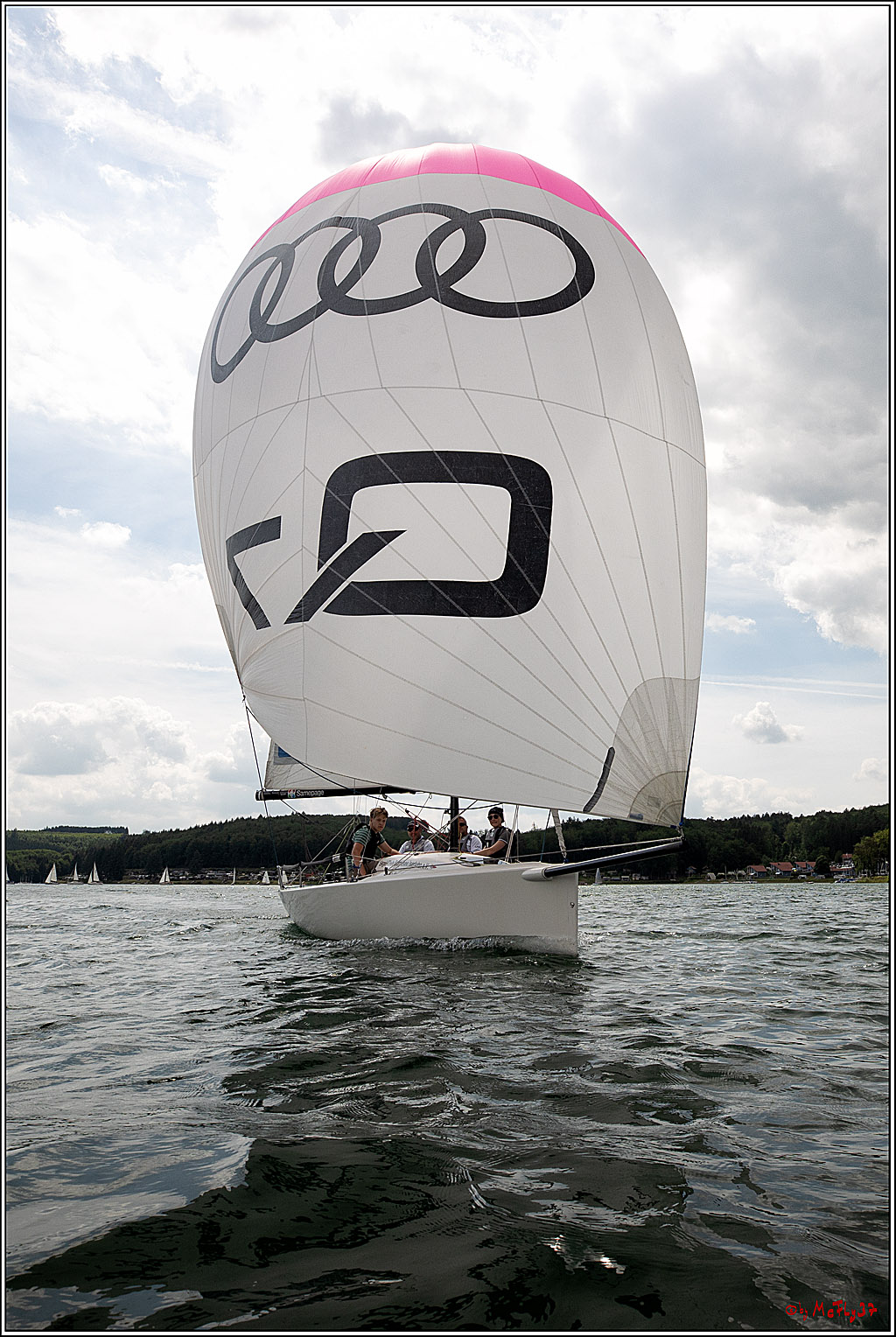 J70 - WOODLAND, 12.06.2021 Segelboot; Segeln; Woodland; Spinnaker; J70; Sorpesee; Sauerland